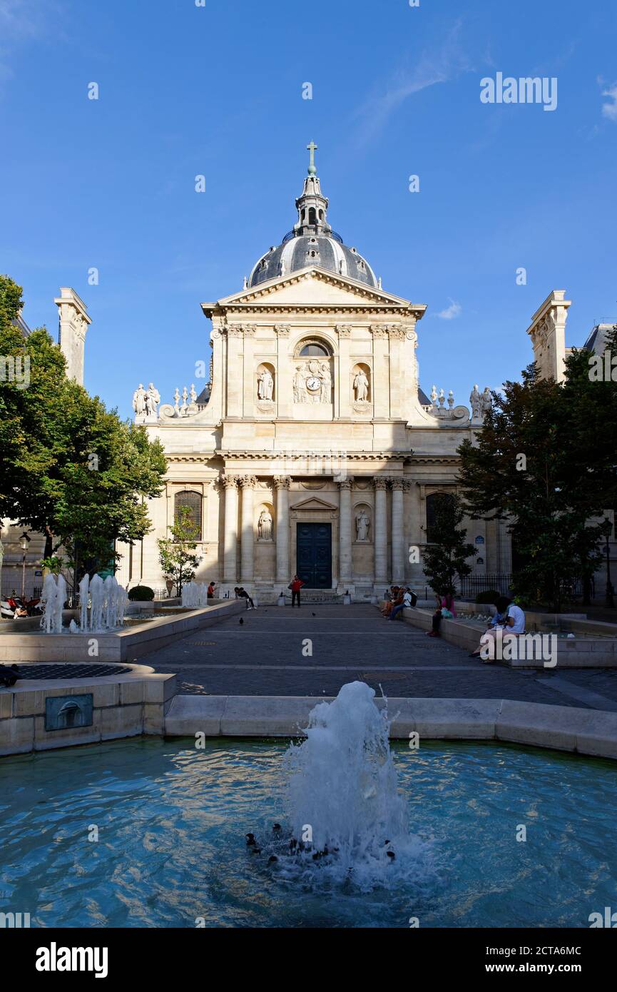 Frankreich, Paris, 5. Arrondissement, Universitätskapelle ste Ursule der Sorbonne Stockfoto