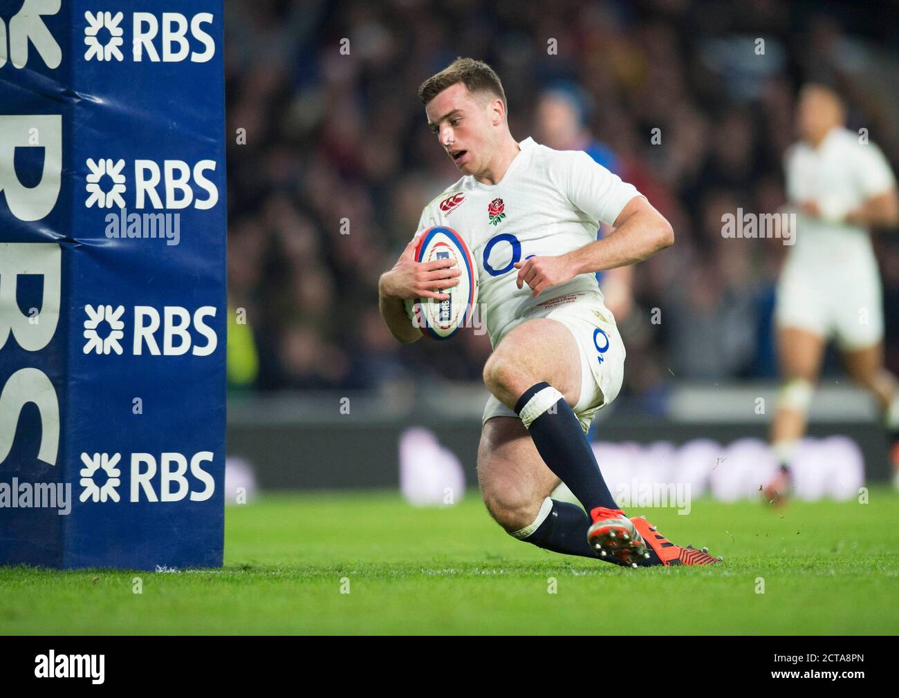GEORGE FORD. England gegen Frankreich. Six Nations Championship. Bild : Mark Pain / Alamy. 21/03/2015 Stockfoto