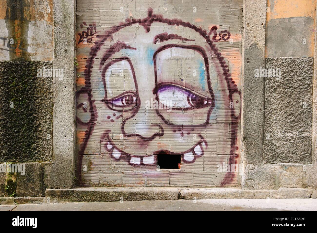 Graffiti Funny Face Stockfotos Und Bilder Kaufen Alamy