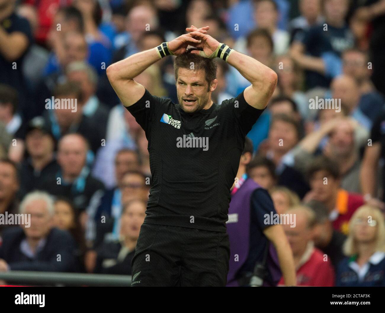 RICHIE MCCAW Neuseeland gegen Argentinien Rugby World Cup 2015 Bildnachweis: © MARK PAIN / ALAMY Stockfoto