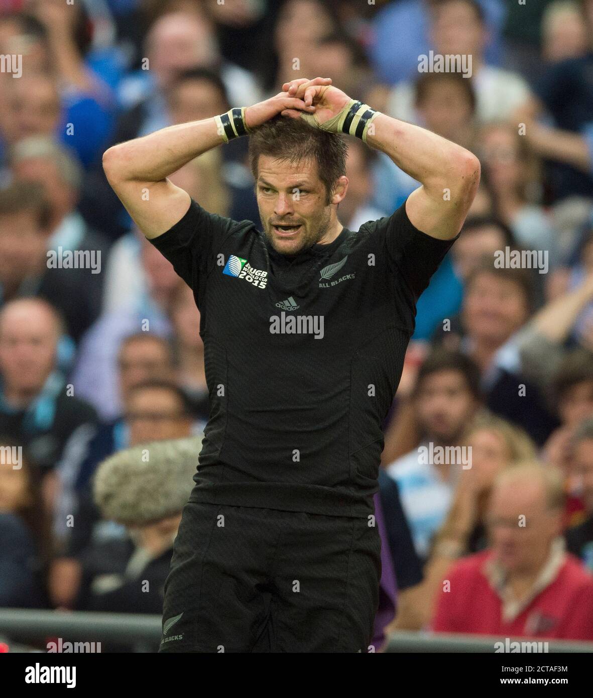 RICHIE MCCAW Neuseeland gegen Argentinien Rugby World Cup 2015 Bildnachweis: © MARK PAIN / ALAMY Stockfoto