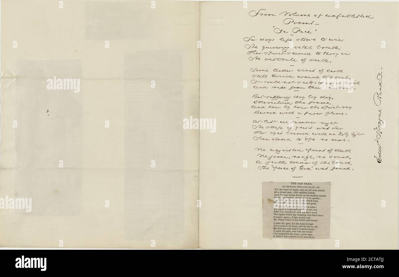 Edward sprague Fotos und Bildmaterial in hoher Auflösung Alamy