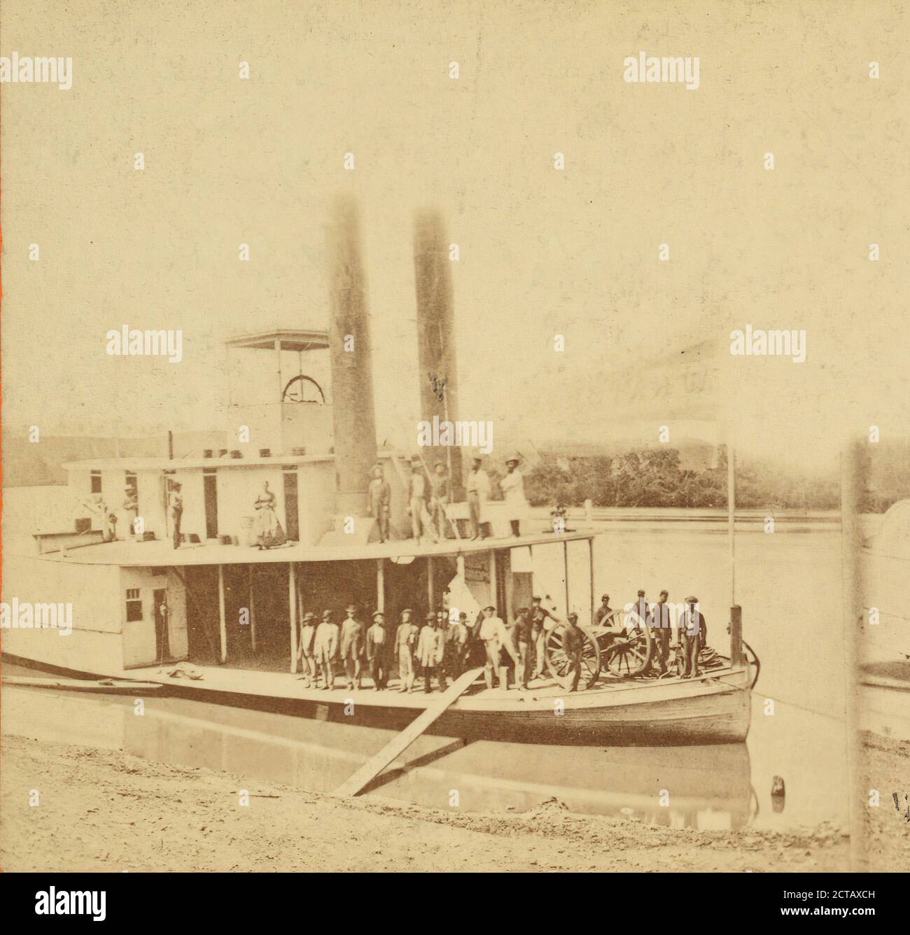 U.S. Gov. Transport, Van Hatchie, in der Nähe von Chatanooga, Tennessee, Taylor & Huntington, 1861, USA Stockfoto