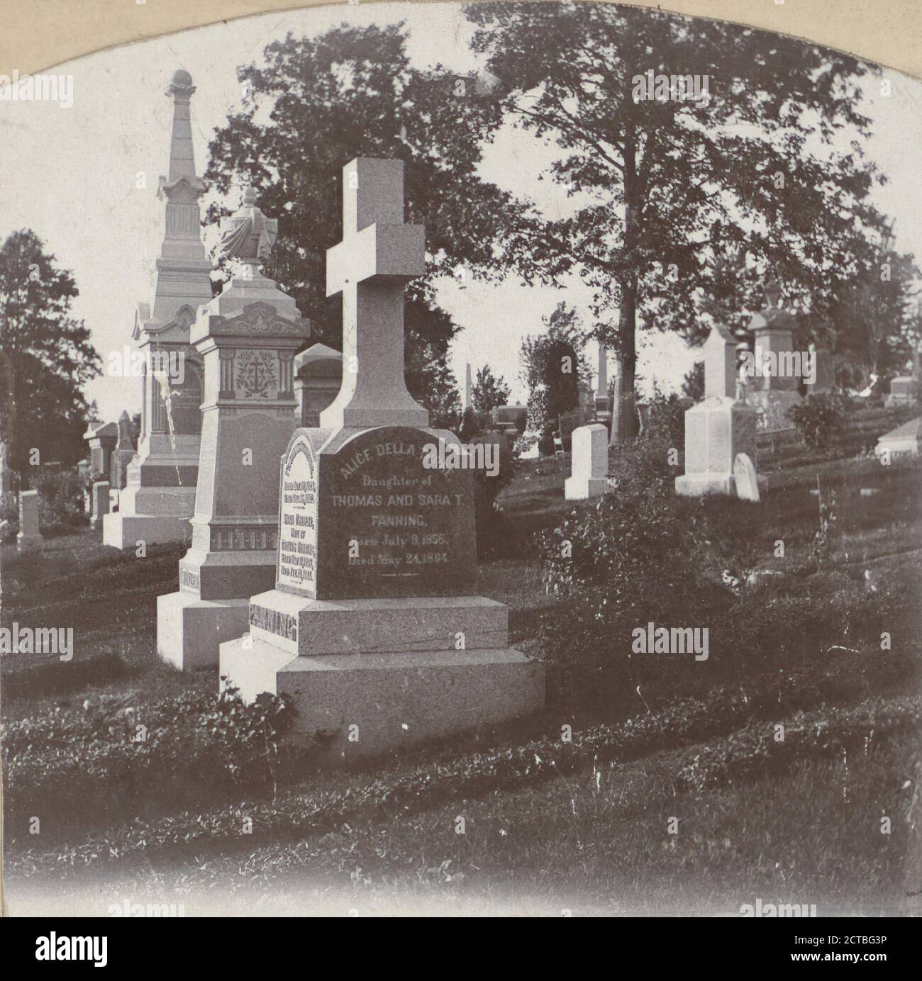 Woodlawn Cemetery., Lock, James G. (James Gardner) (1862-1938), New York (Bundesstaat Stockfoto