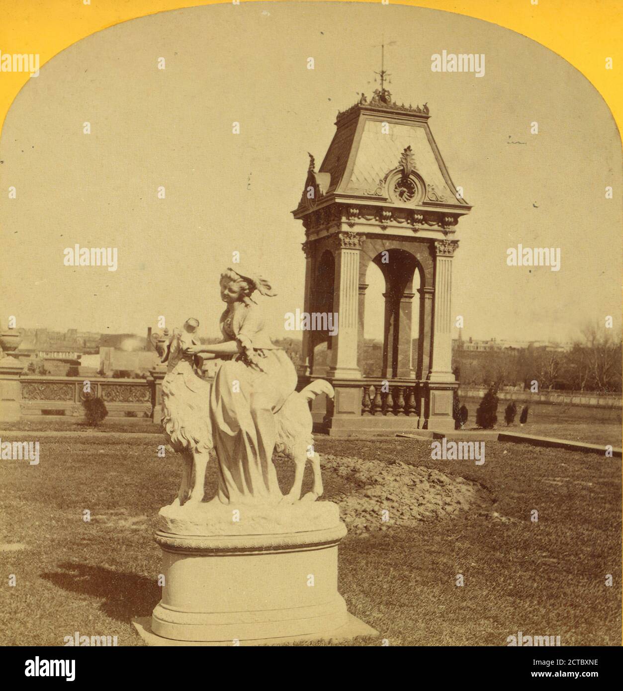 Auf dem Gelände des Smithsonian Institute., Smithsonian Institution, 1859, Washington (D.C Stockfoto
