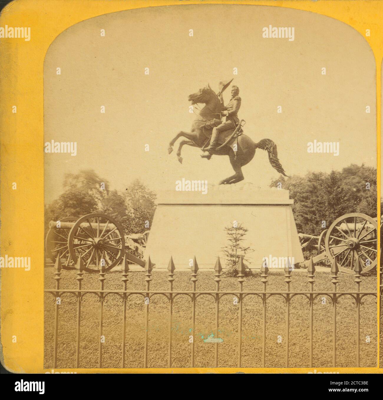 Statue von General Jackson., Mills, Clark (1810-1883), Jackson, Andrew, 1767-1845, 1865, Washington (D.C Stockfoto Statue von General Jackson., Mills, Clark (1810-1883), Jackson, Andrew, 1767-1845, 1865, Washington (D.C Stockfoto