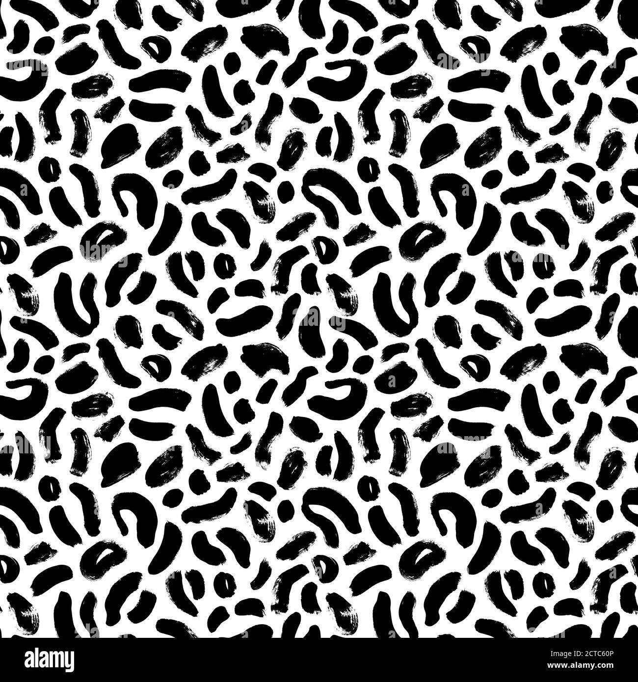 Nahtloses Muster in Tierhaut-Leopardenmuster. Stock Vektor