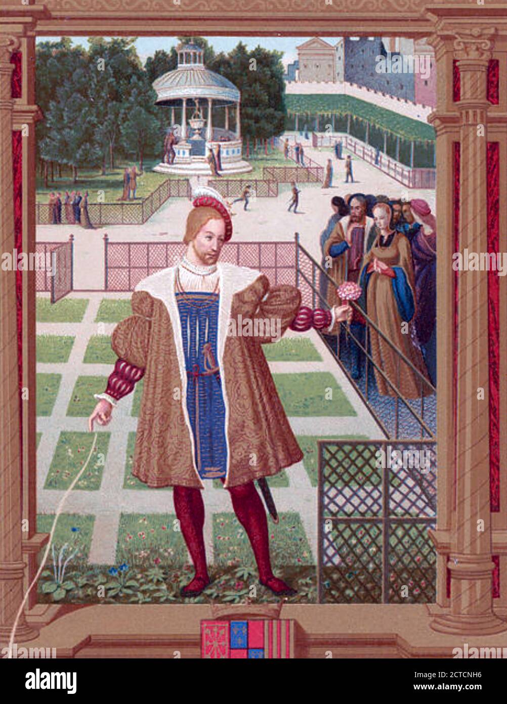 HEINRICH IV. VON FRANKREICH - Heinrich von Navarra (1553-1610) Stockfoto