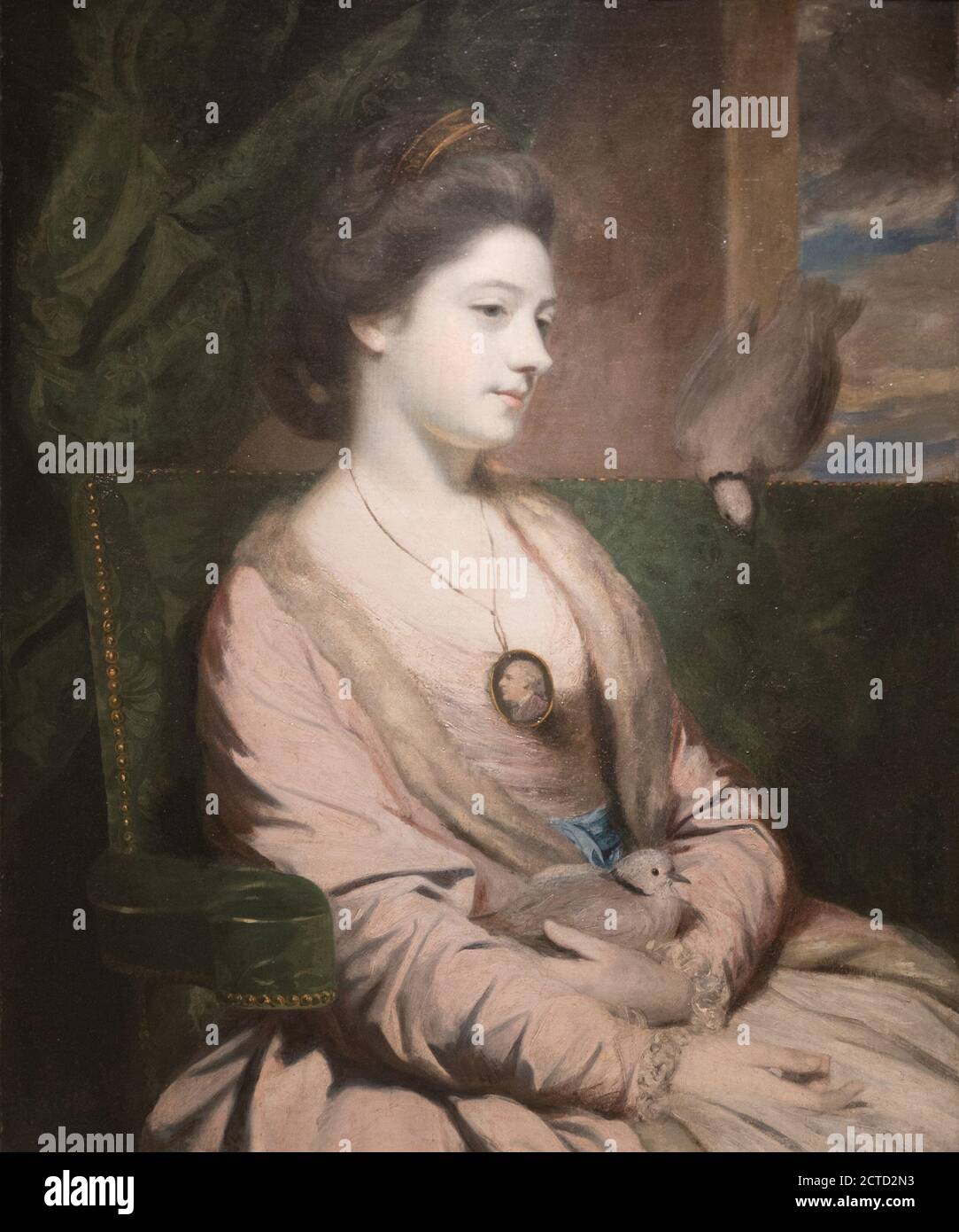 Kitty Fisher (1740-1767), Standbild, Gemälde, 1764 - 1765, Reynolds, Joshua, Sir, 1723-1792 Stockfoto