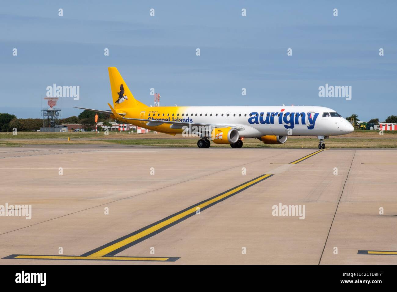 Aurigny Airline Stockfoto