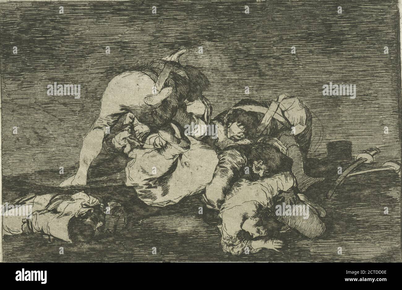 Tampoco., Standbild, Drucke, 1810, Goya, Francisco (1746-1828 Stockfoto
