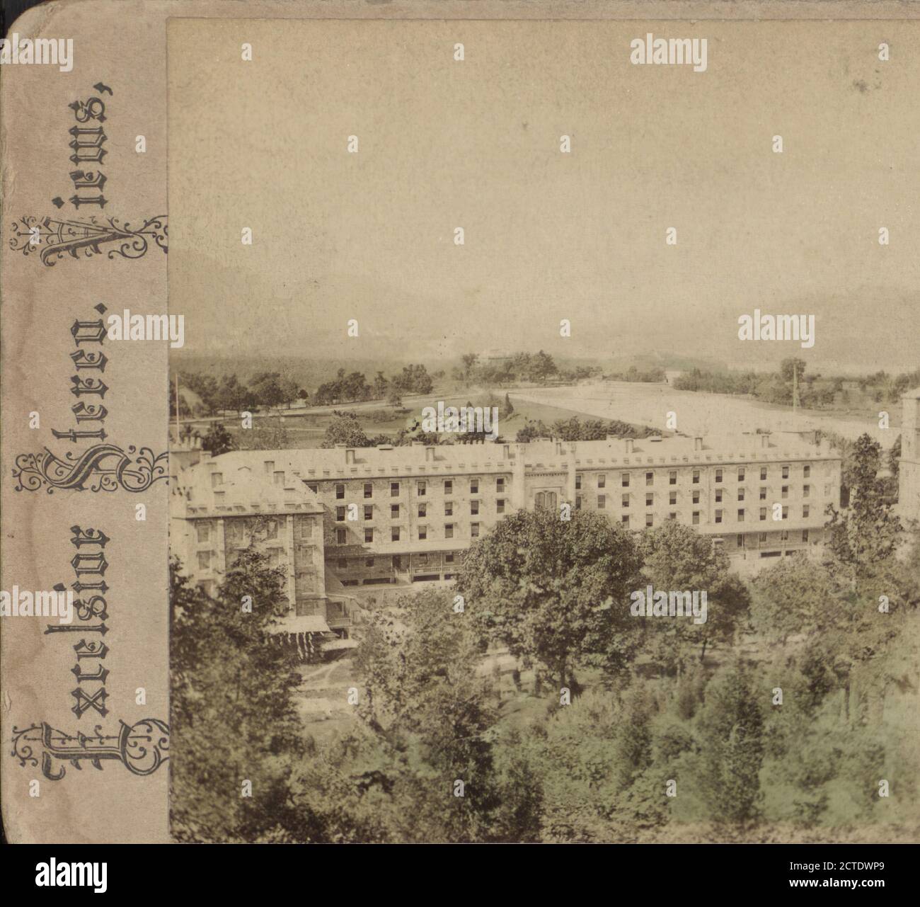 U. S. Militärakademie West Point., Chase, W. M. (William M.) (Ca. 1818-1901), United States Military Academy, New York (Bundesstaat), United States, West Point (N.Y Stockfoto