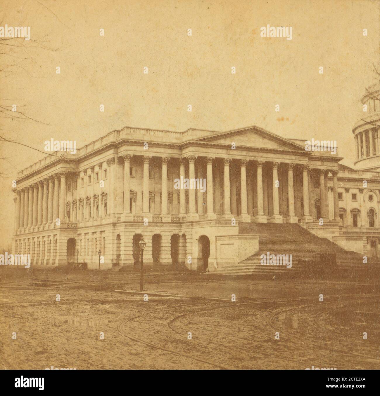 Senatsflügel, Washington., Usa. Kongress. Senat, Washington (D.C.), Vereinigte Staaten Stockfoto