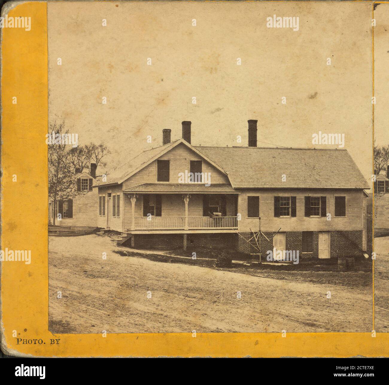 D.L. Robinson's Home in Amoskeag., stark, A. D., Houses, New Hampshire, Manchester (N.H. Stockfoto