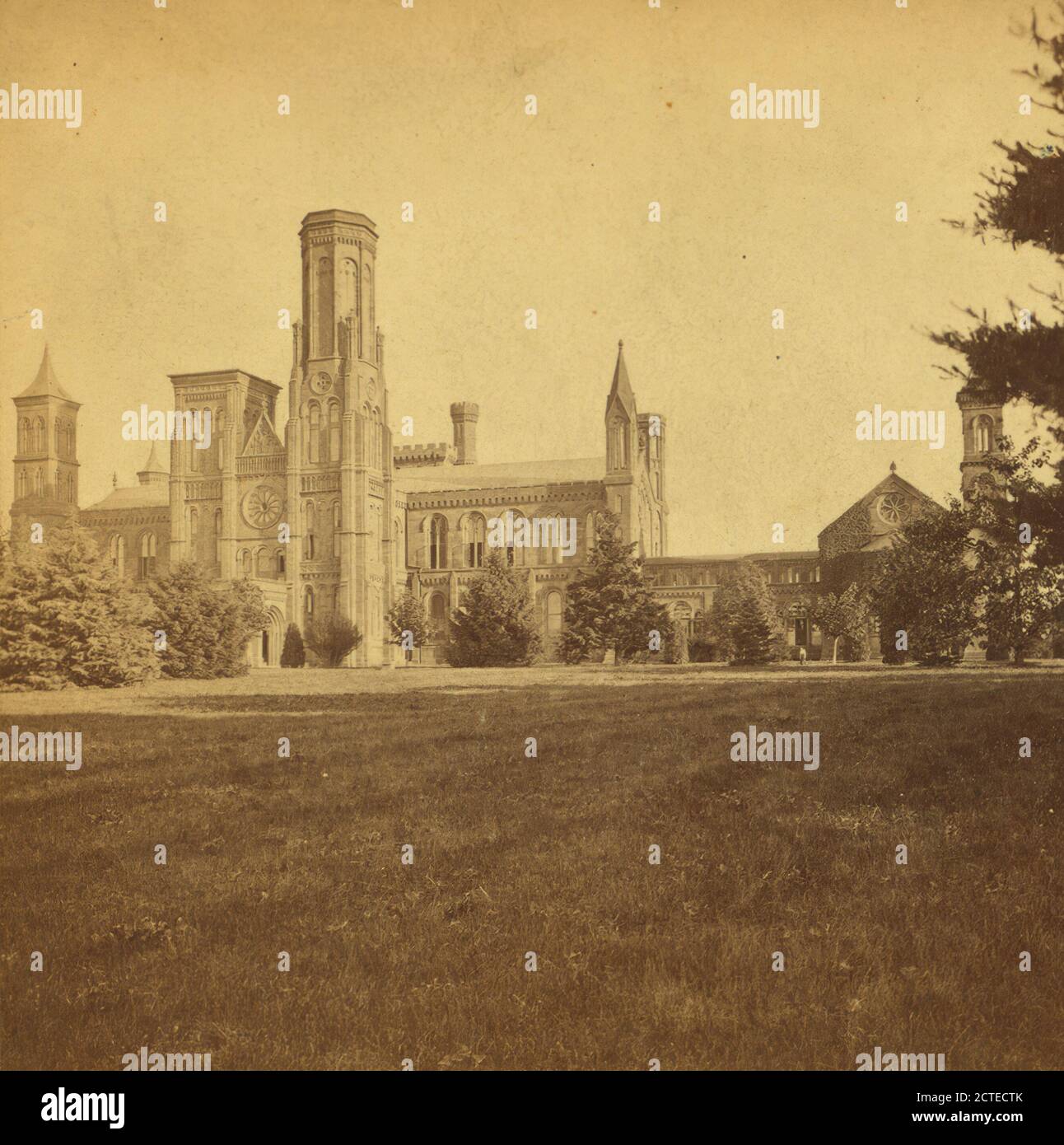 Smisthsonian Institution., Smillie, T. W. (Thomas William) (1843-1917), Washington (D.C.), USA Stockfoto