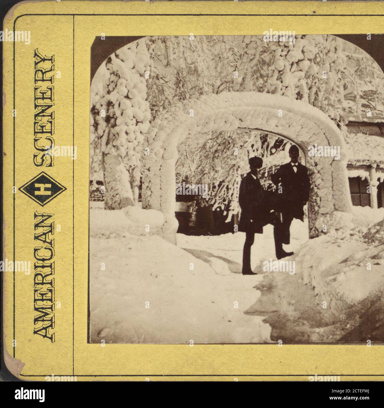Eisbogen, Prospect Park, New York (Bundesstaat), Niagara Falls (N.Y. und ONT Stockfoto
