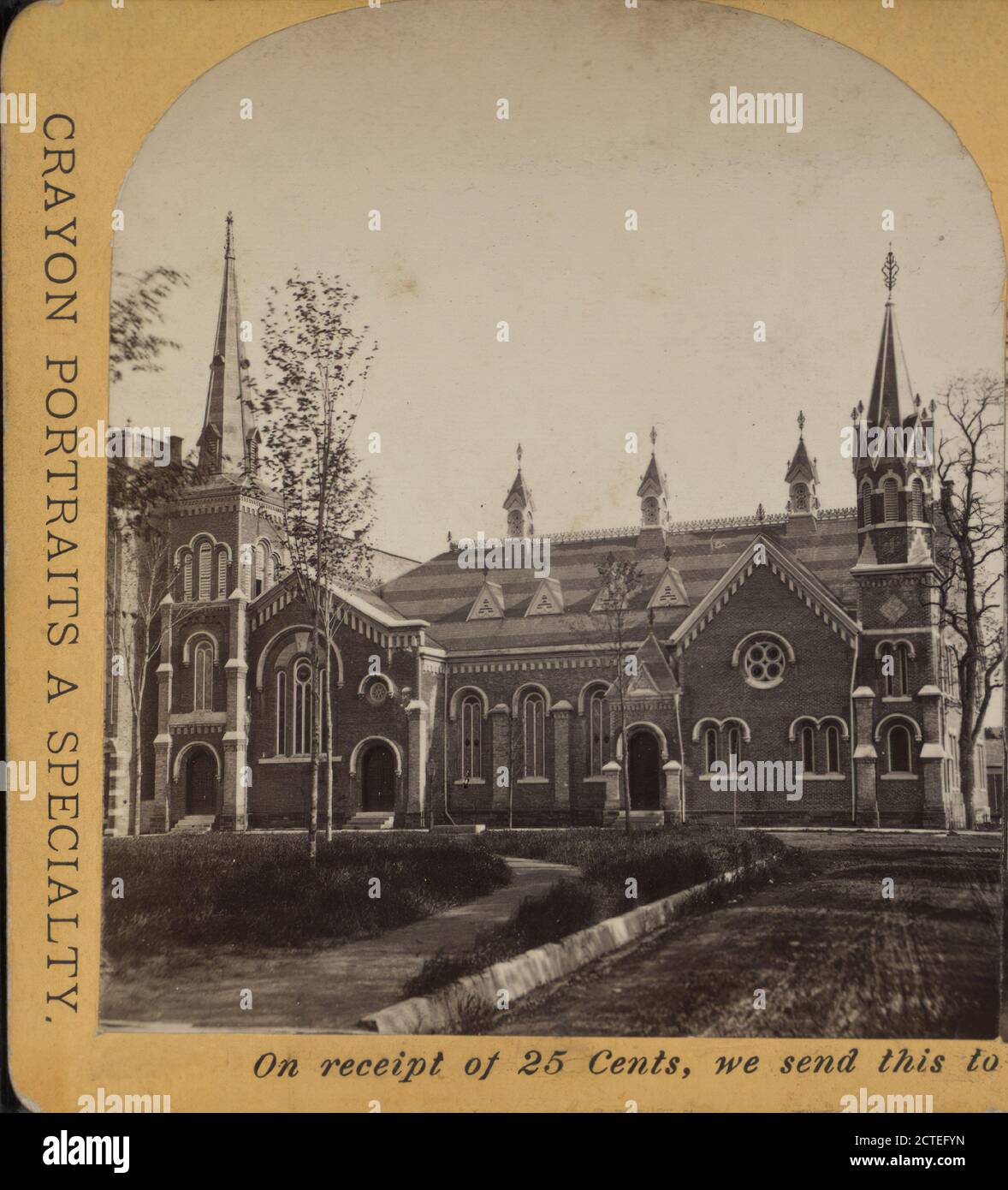 The Congregational Church, Norwich, New York., Hotchkiss, A.E., Kirchen, New York (Staat), Norwich (N.Y Stockfoto