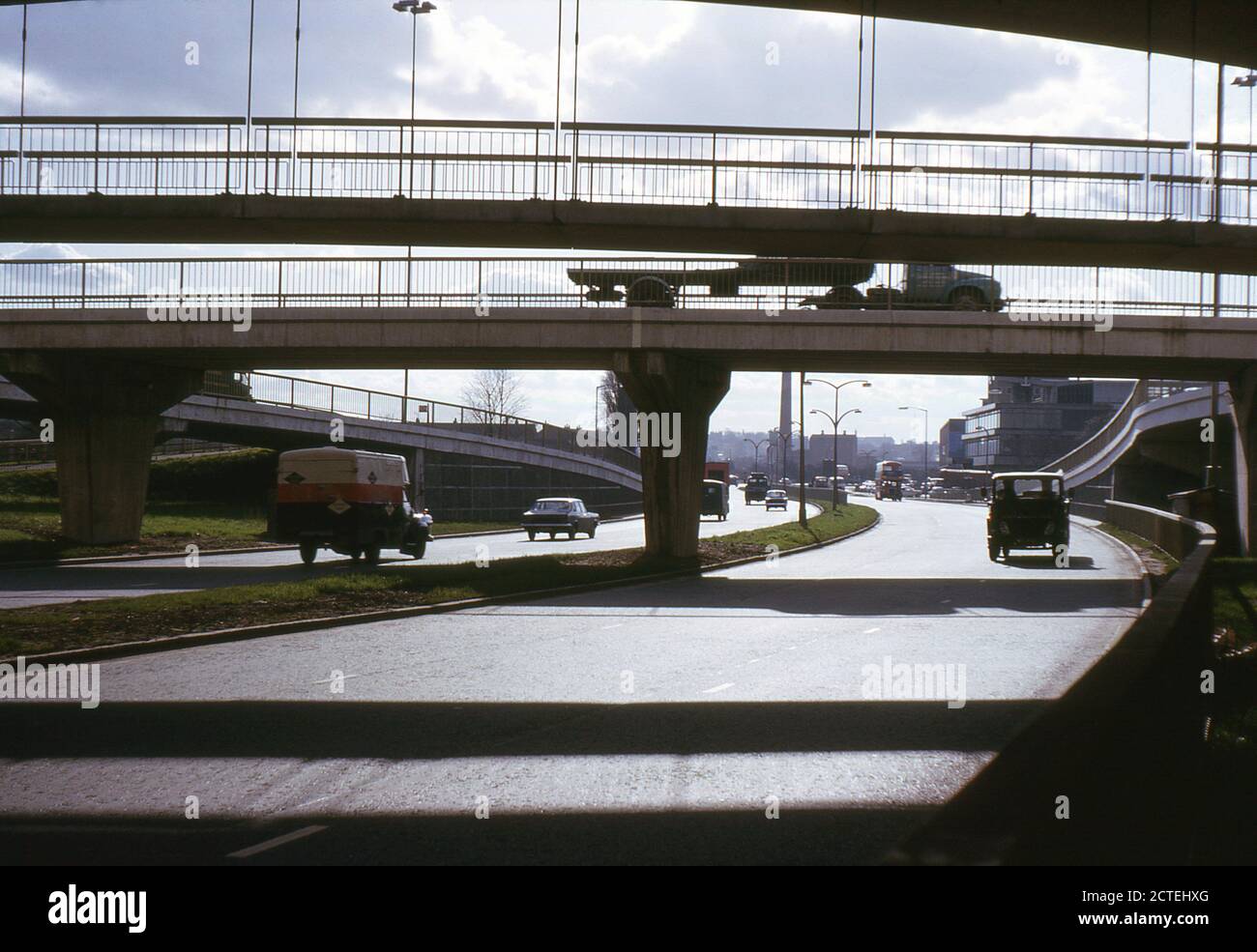 Brent Flyover, London, 1967 Stockfoto