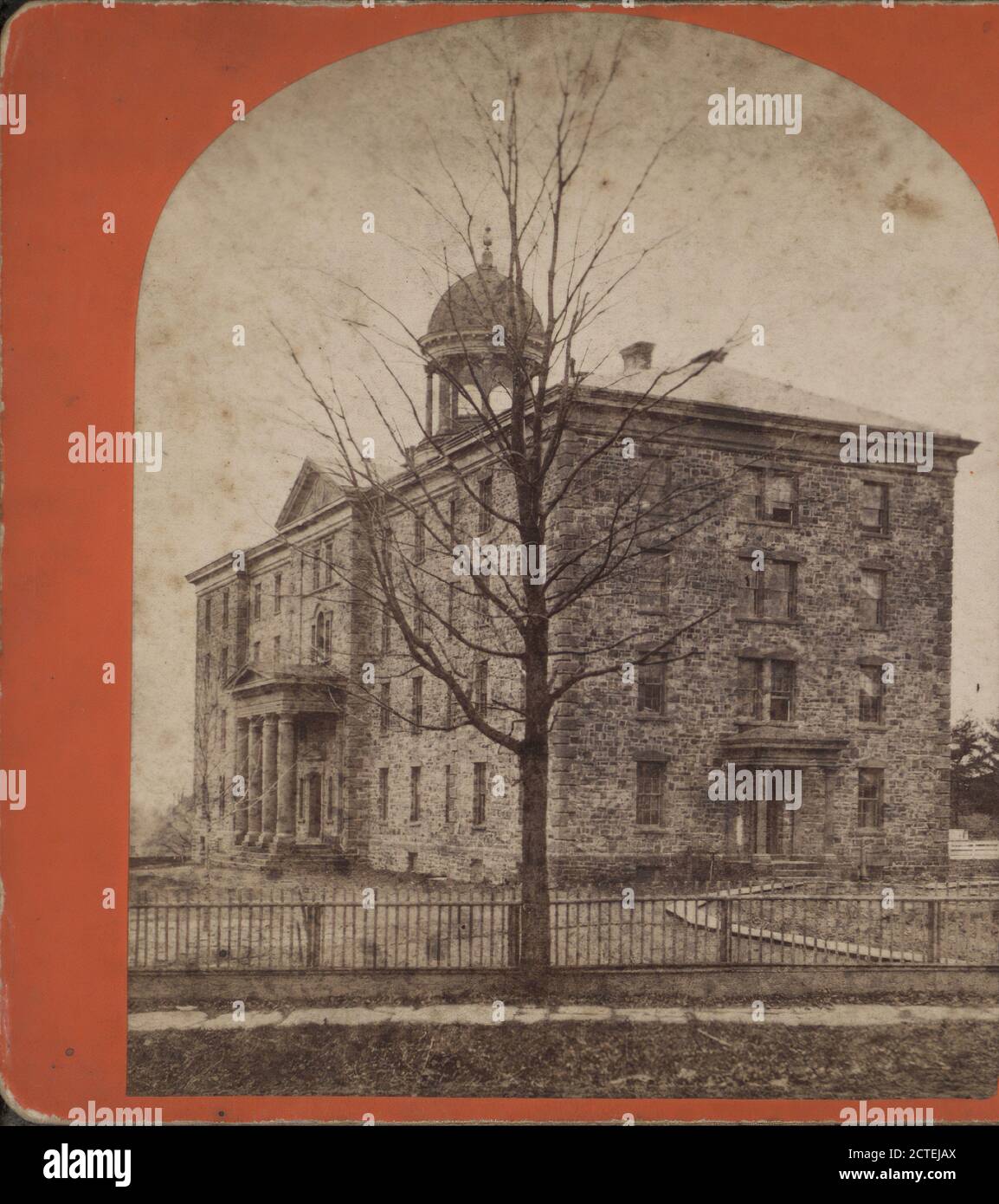 Theologisches Seminar, Princeton. Brown Hall., Rose, R. H. (Royal Hunting), Princeton Theological Seminary, Theological Seminaries, Brown Hall (Princeton, N.J.), New Jersey, Princeton (N.J Stockfoto