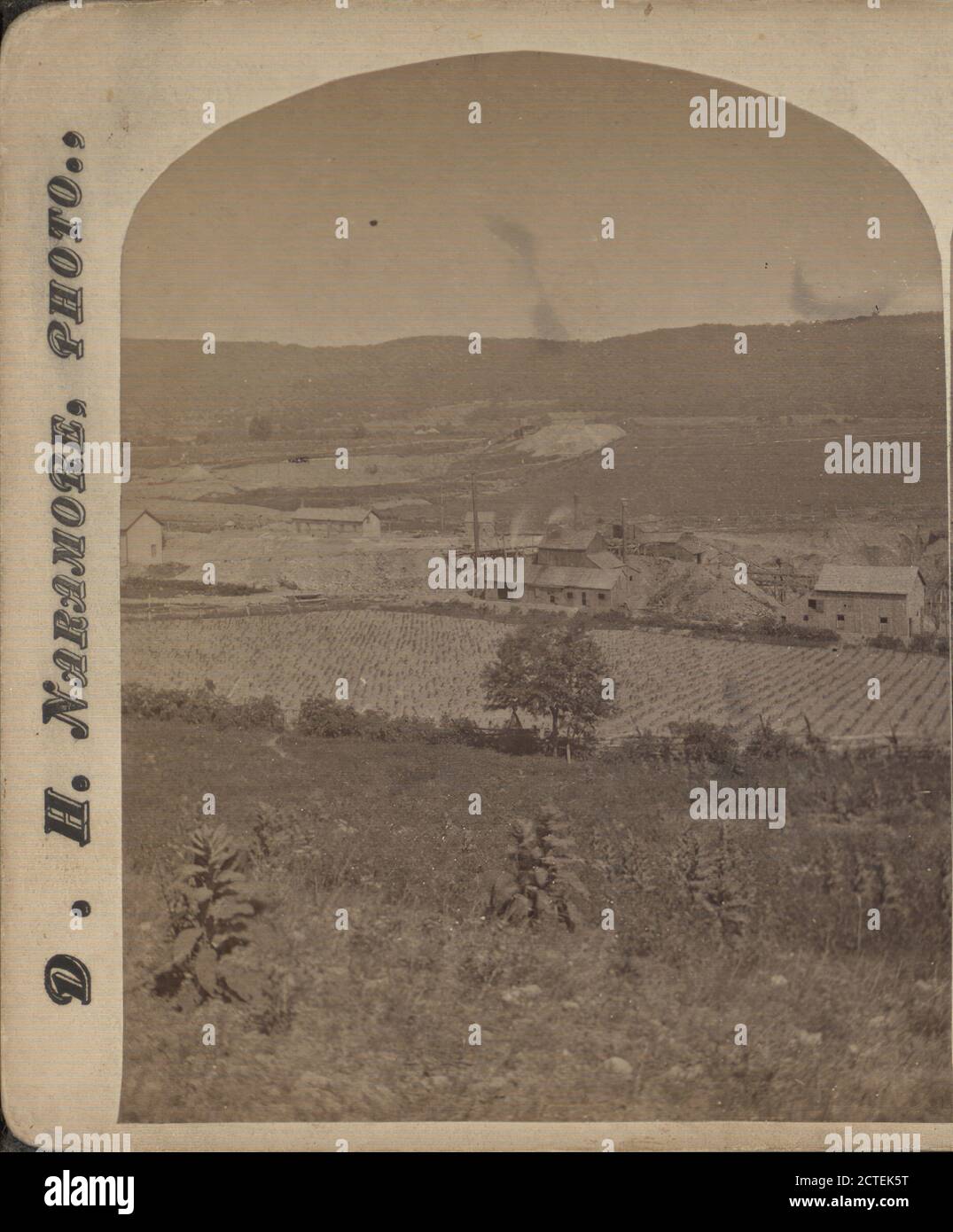 Musconetcong Mine, Shield's Farm, Beattyestown, N.J., Naramore, D. H. --(Davis Hamish), Farms, Iron Mining, New Jersey, Musconetcong Valley (N.J Stockfoto