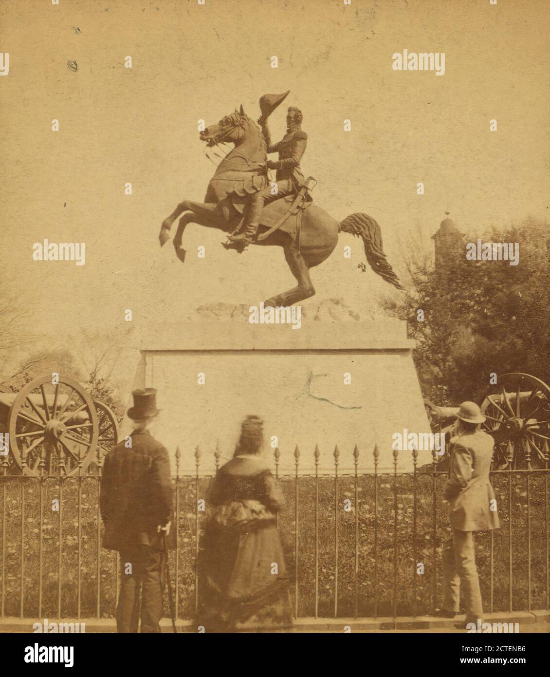 Washington, D.C. Andrew Jackson auf Pferd., Mills, Clark (1810-1883), Jackson, Andrew, 1767-1845, 1865, Washington (D.C. Stockfoto Washington, D.C. Andrew Jackson auf Pferd., Mills, Clark (1810-1883), Jackson, Andrew, 1767-1845, 1865, Washington (D.C. Stockfoto