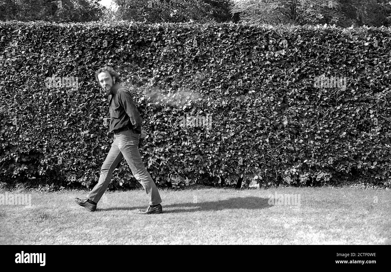 Ian Anderson Frontmann von Jethro Tull 1980 Stockfoto