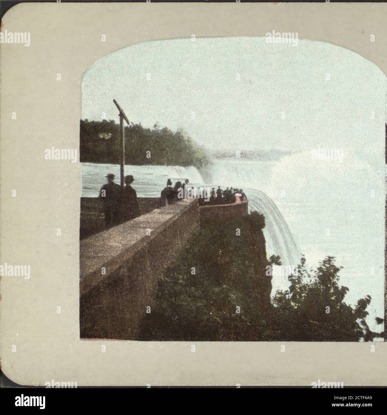 Wasserfälle vom Prospect Park, Niagara., New York (Bundesstaat), Niagara Falls (N.Y. und ONT Stockfoto