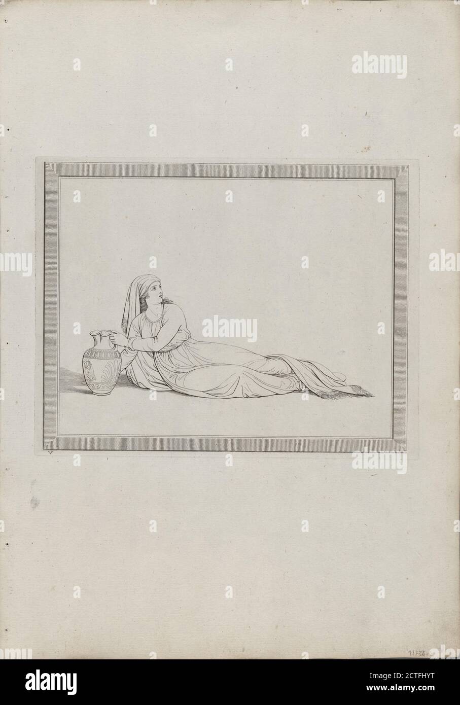 Platte V, Standbild, Drucke, 1794, Rehberg, Friedrich, 1758-1835, Piroli, Tommaso, um 1752-1824 Stockfoto