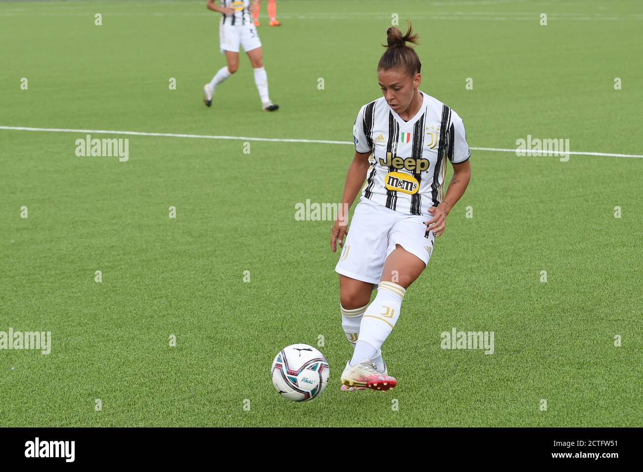 Lisa Boattin (Juventus) während der Juventus vs San Marino Academy, Italienische Fußball Serie A Women Championship, Turin, Italien, 06. September 2020 Stockfoto