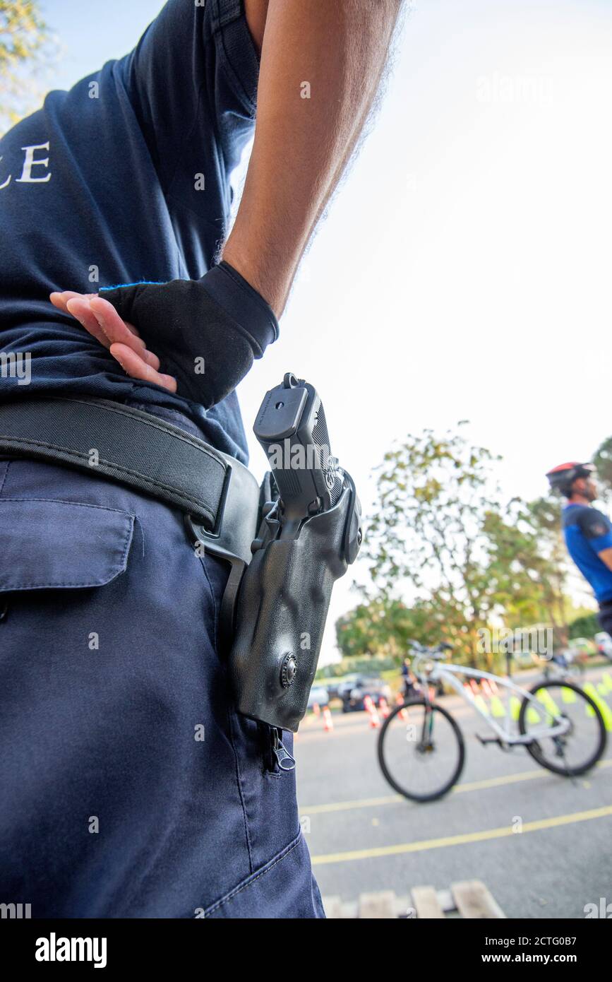 REPARTO TIBER VIGILI URBANI, CORSO E DIPLOMI Stockfoto