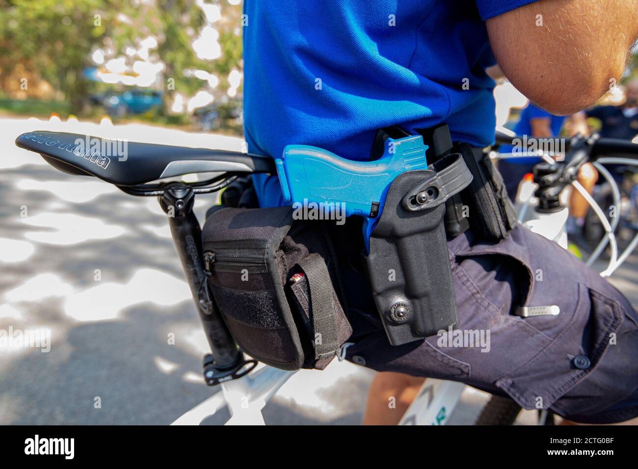 REPARTO TIBER VIGILI URBANI, CORSO E DIPLOMI Stockfoto
