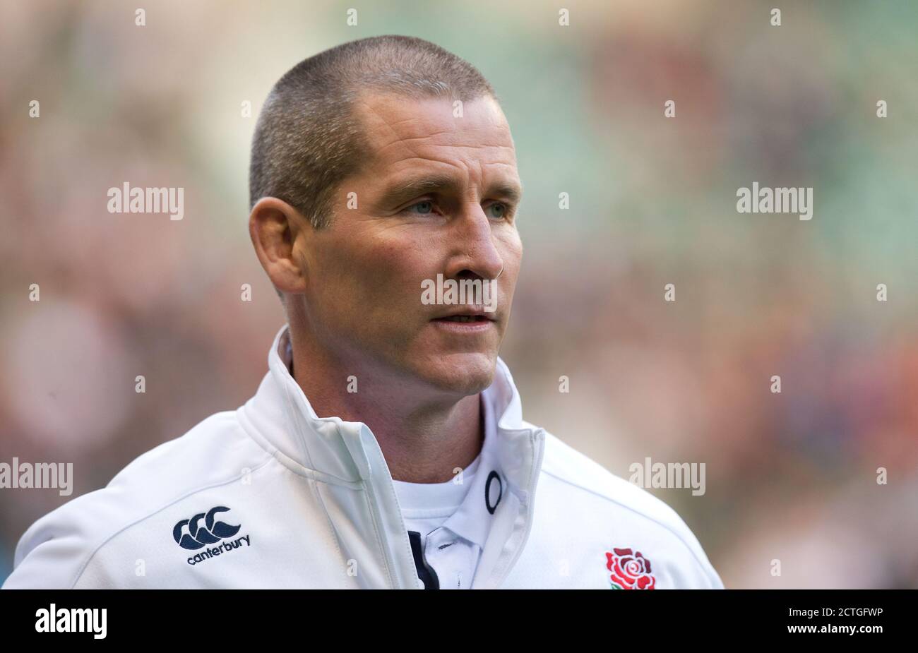 ENGLAND CHEFTRAINER STUART LANCASTER ENGLAND / NEUSEELAND QBE INTERNATIONAL - TWICKENHAM Bildnachweis: Mark Pain / Alamy 17/11/2013 Stockfoto