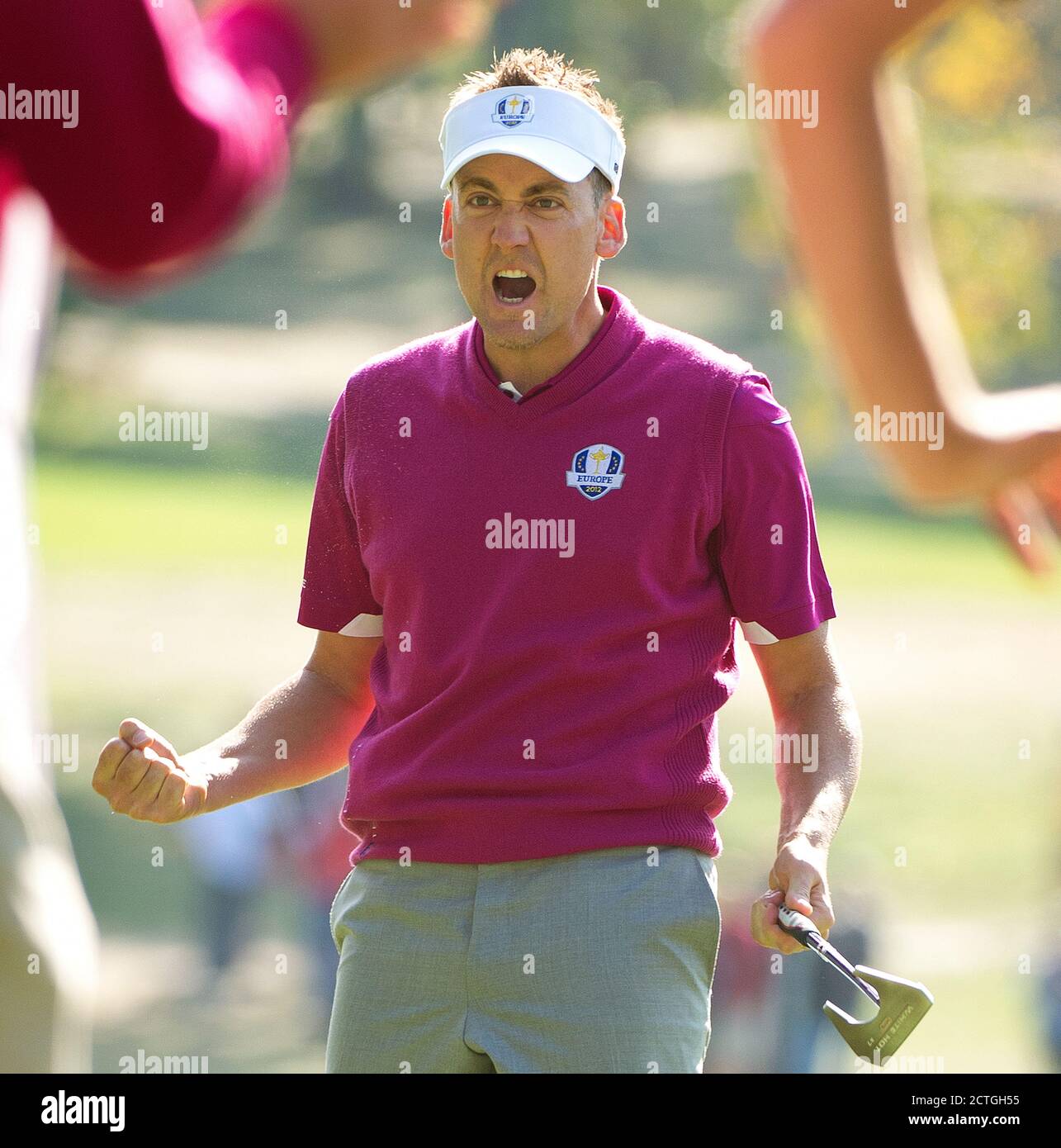 IAN POULTER - RYDER CUP 2012 - MEDINAH, CHICAGO BILDNACHWEIS : MARK PAIN / © ALAMY STOCK IMAGE Stockfoto