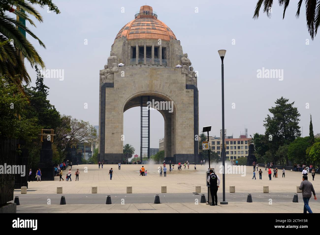 Mexiko-Stadt - Denkmal der Revolution - Monumento a la Revolucion Stockfoto