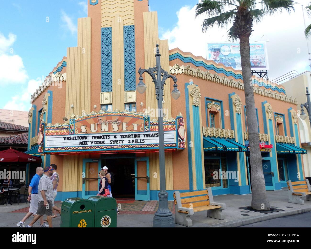 Beverly Sunset Shop, Hollywood Studios, Walt Disney World, Orlando, Florida, USA Stockfoto