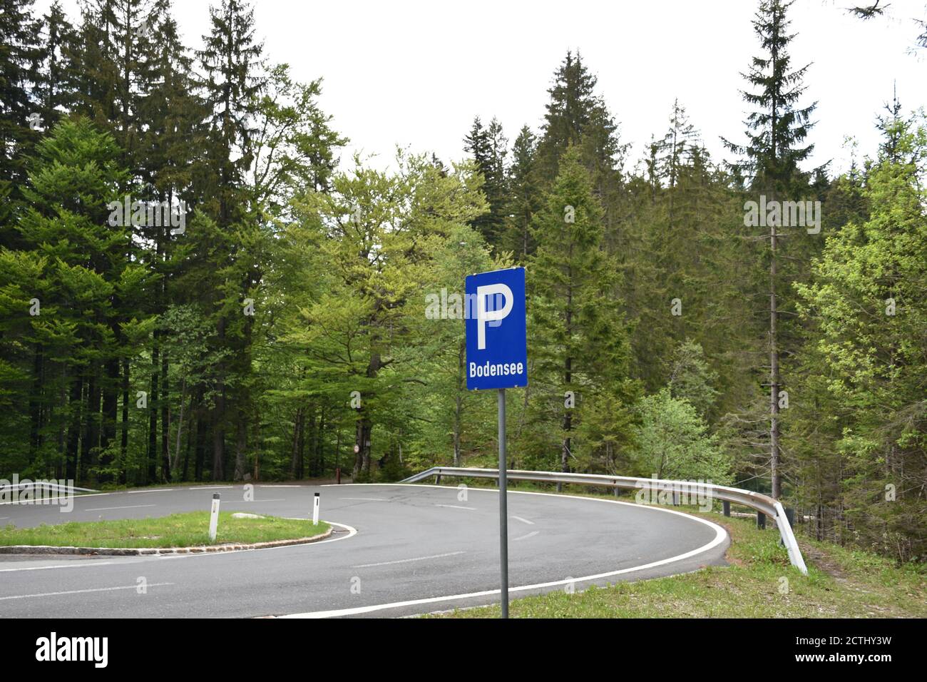 Verkehrszeichen, Schild, Tafel, Parkschild, Parken, P, Bodensee, blau, rechteckig, Rechtck