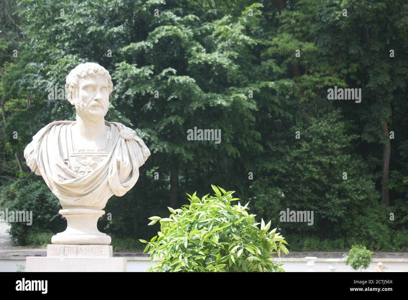 Palast auf der Insel in Lazienki Park und Gärten, Warschau, Polen Stockfoto