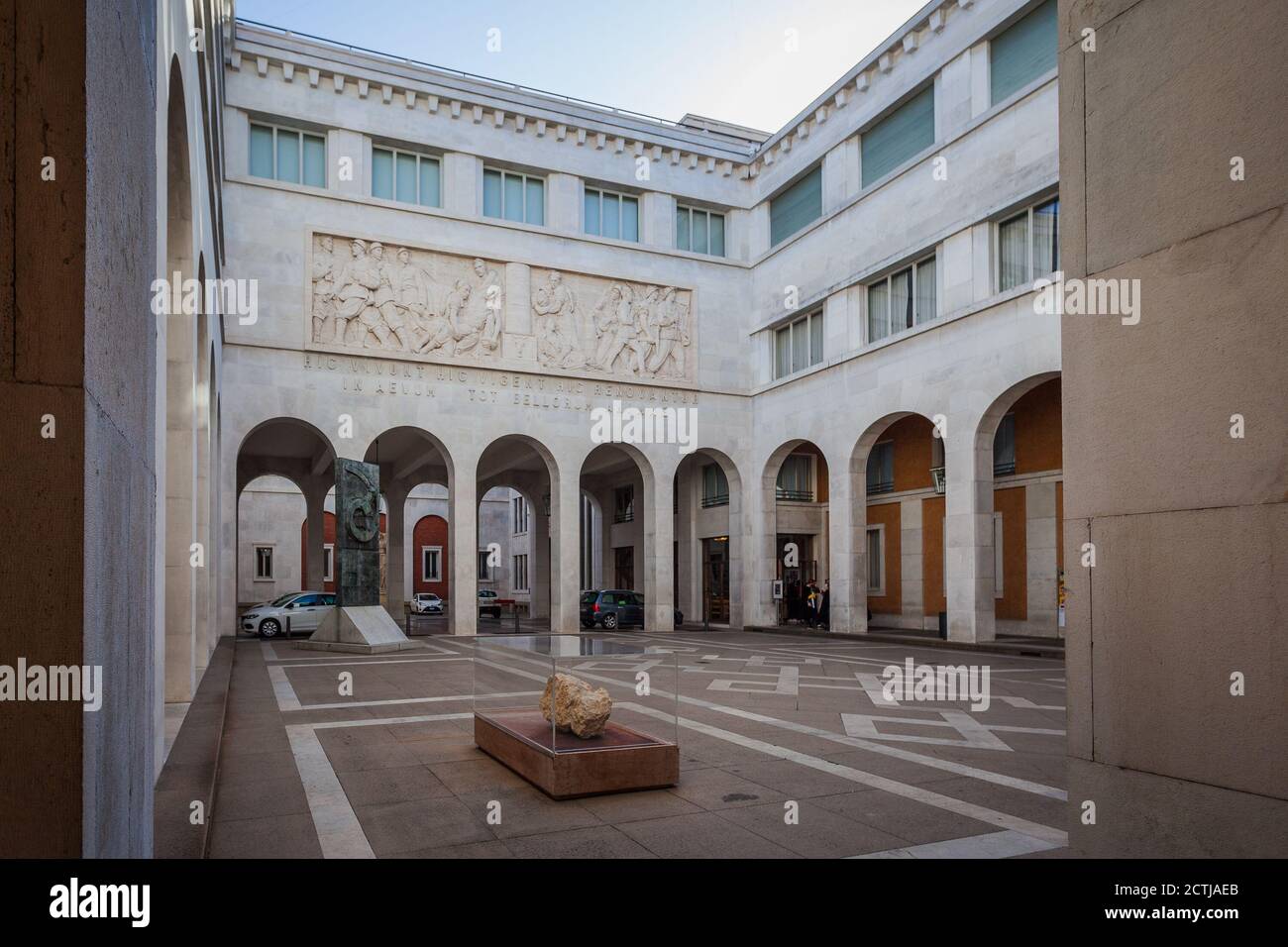 Padova Universität Neues Gericht in Bo Palast, der historische Sitz der Universität Stockfoto