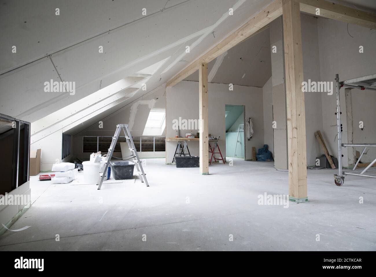 Interieur des Hauses zu renovieren Stockfoto