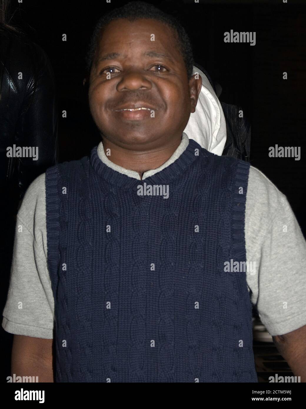 Gary Coleman posiert bei einem seiner letzten Auftritte bei Chiller Theater Stockfoto