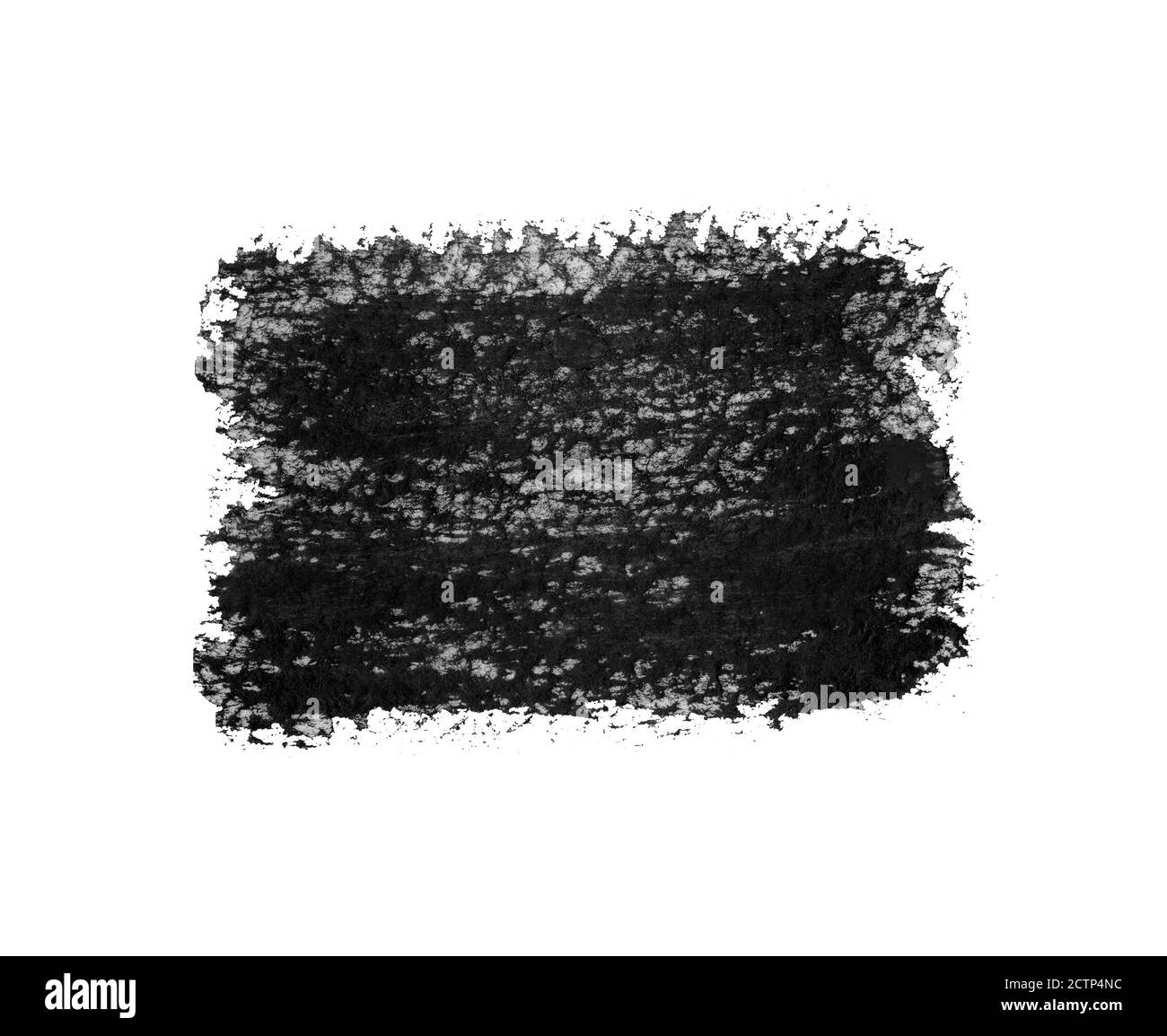 Aquarell Grunge Hintergrund Wolke isoliert auf weiß Stockfoto