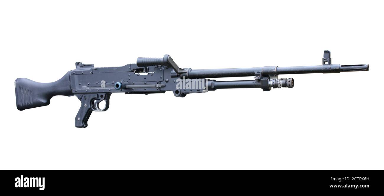 Eine Armee General Purpose Military Machine Gun. Stockfoto