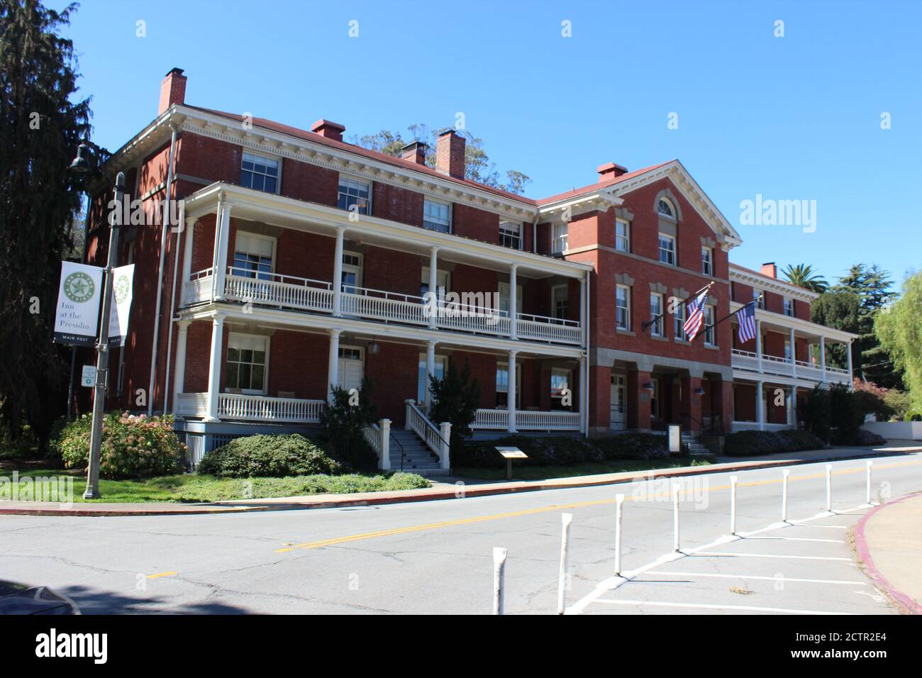 Pershing Hall, Main Post, Presidio, San Francisco, Kalifornien Stockfoto