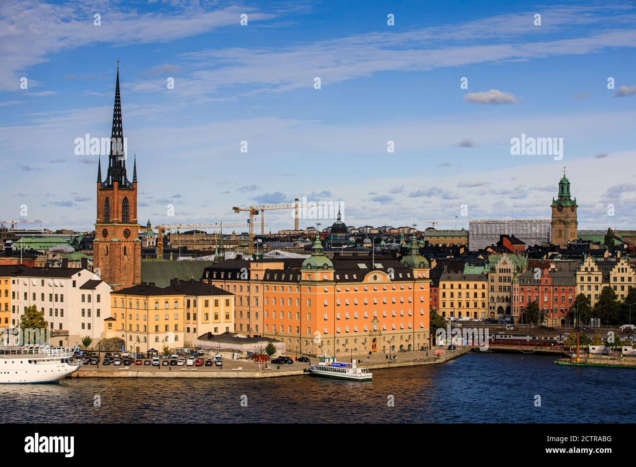 Allgemeine Ansichten von Stockholm, Schweden, die derzeit keine Sperrungen aufgrund von Covid-19 / Coronavirus haben, aber dies kann sich ändern, wenn Fälle beginnen Stockfoto