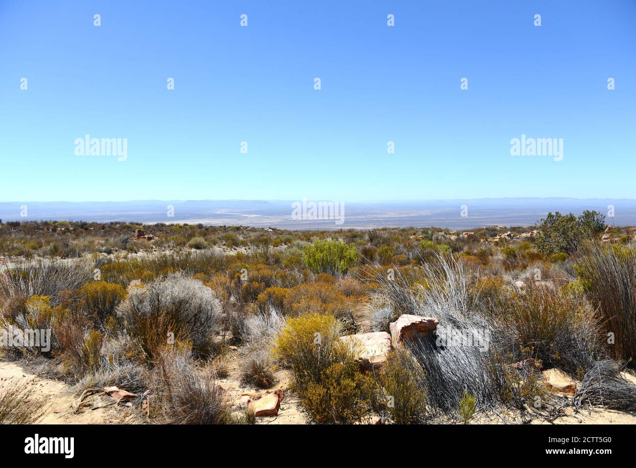 Landschaften von Kagga Kamma im Westkap, Südafrika. Stockfoto