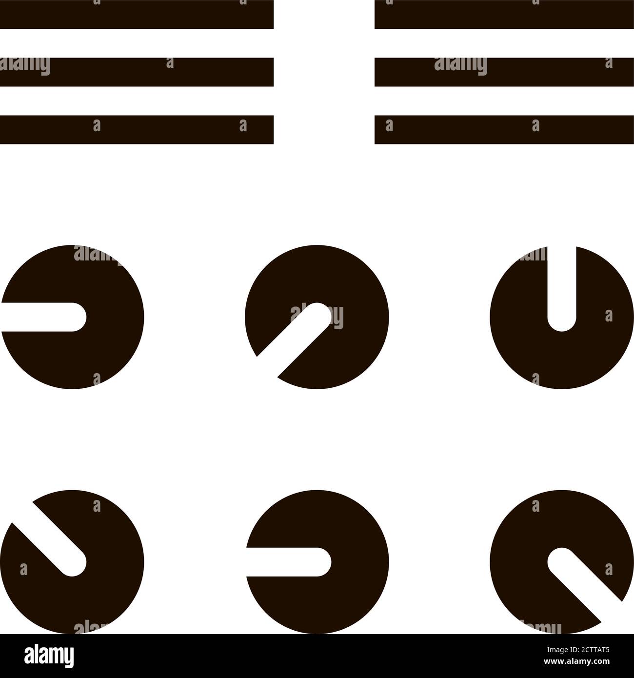 Tischgerät Wasseraufbereitung Glyphe Symbol Stock Vektor