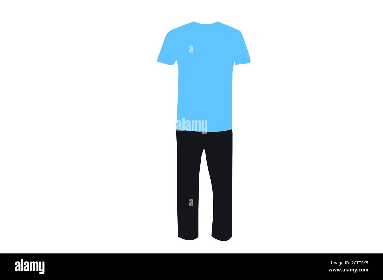 Mann Cartoon Kleid Foto Vorlage Stockfoto