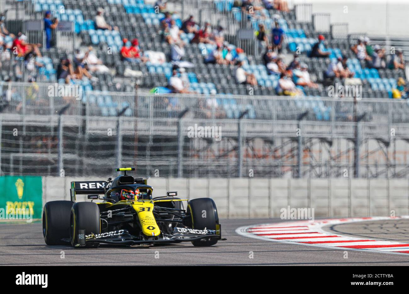 Sotschi, Russland. 25. Sep 2020. Während des Formel 1 VTB Russian Grand Prix 2020, vom 25. Bis 27. September 2020 auf dem Sotschi Autodrom, in Sotschi, Russland - Foto Fran.ois Flamand / DPPI Credit: LM/DPPI/Francois Flamand/Alamy Live News Stockfoto