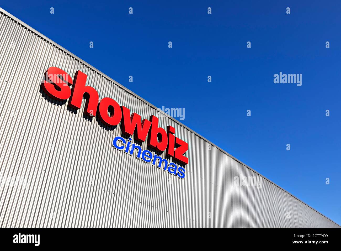 Ballarat Australia / Showbiz Cinemas im Delacombe Town Center Shopping Complex. Stockfoto