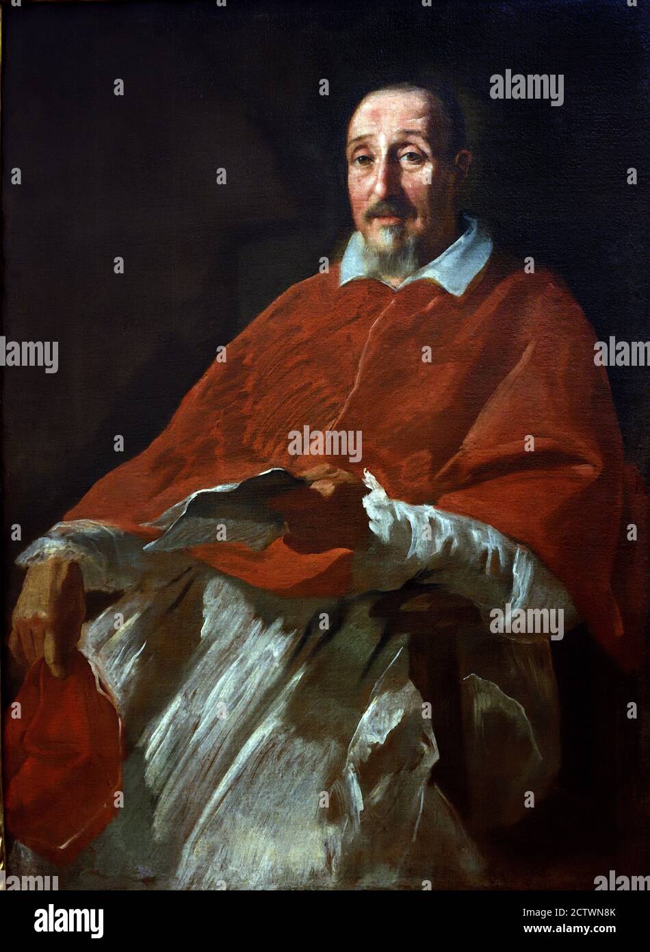 Andrea Kardinal Lelio Biscia 1630 Sacchi 1599-1661 Italien, Italienisch. Stockfoto